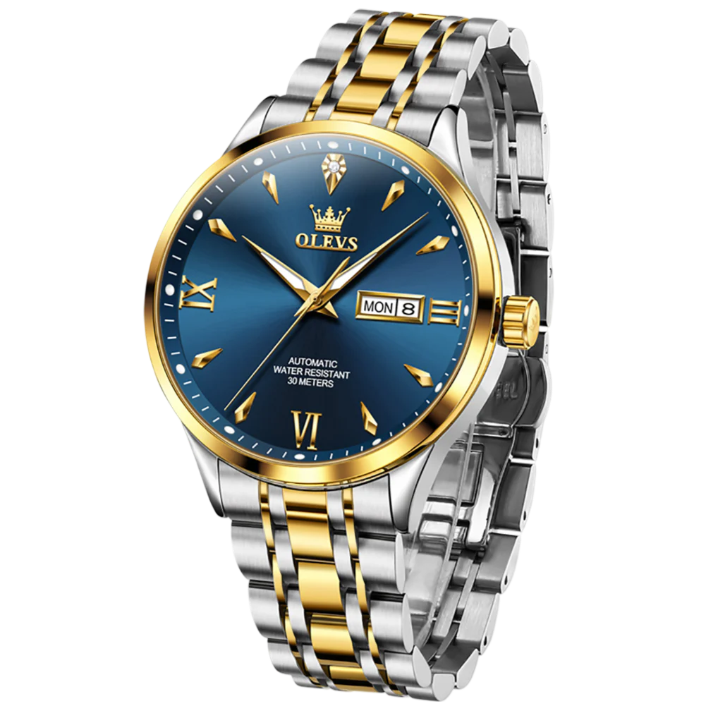Olevs Classic Mechaniq Automatic Style Watch - Image 2