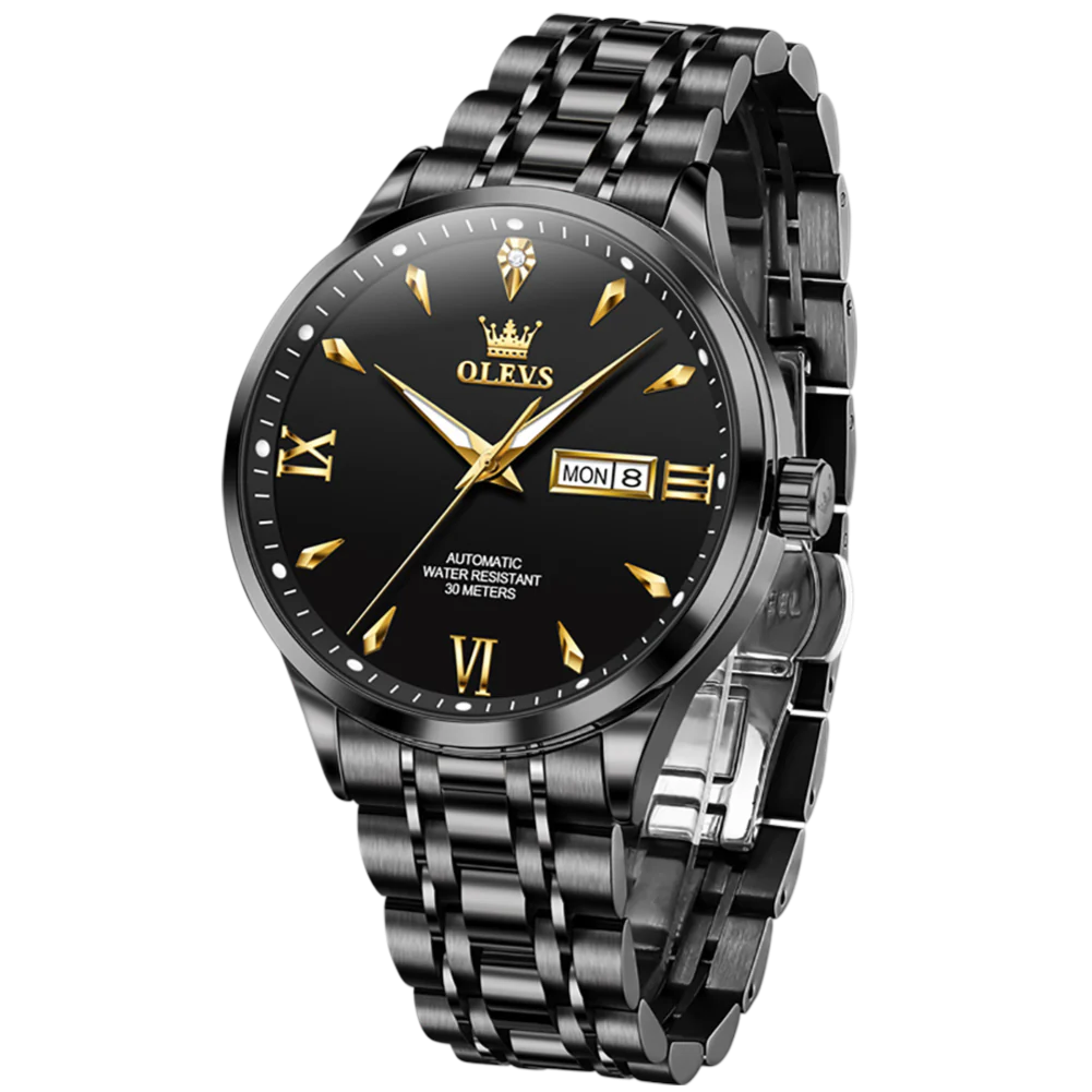 Olevs Classic Mechaniq Automatic Style Watch - Imej 2