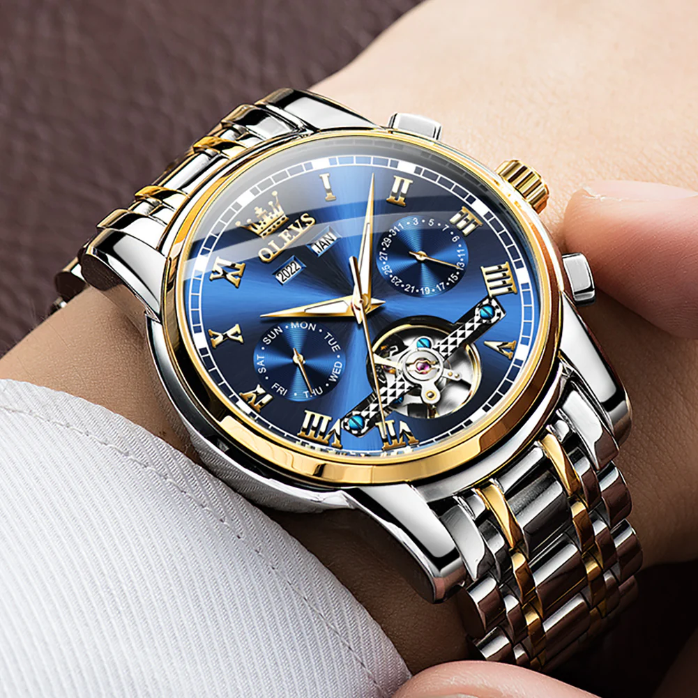Olevs Mechaniq Automatic Style Watch - Image 2