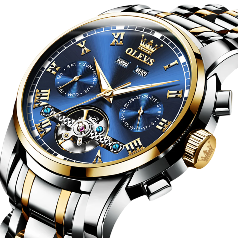 Olevs Mechaniq Automatic Style Watch - Image 3