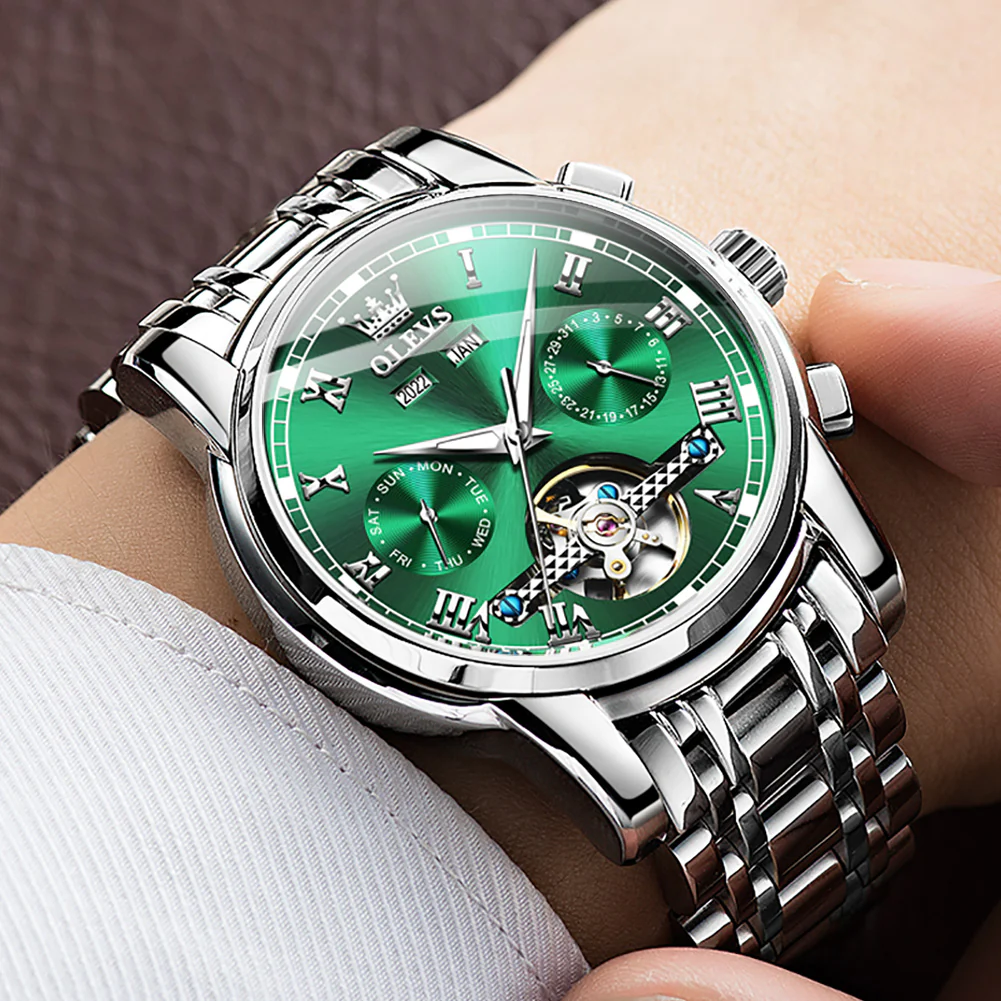 Olevs Mechaniq Automatic Style Watch - Image 2