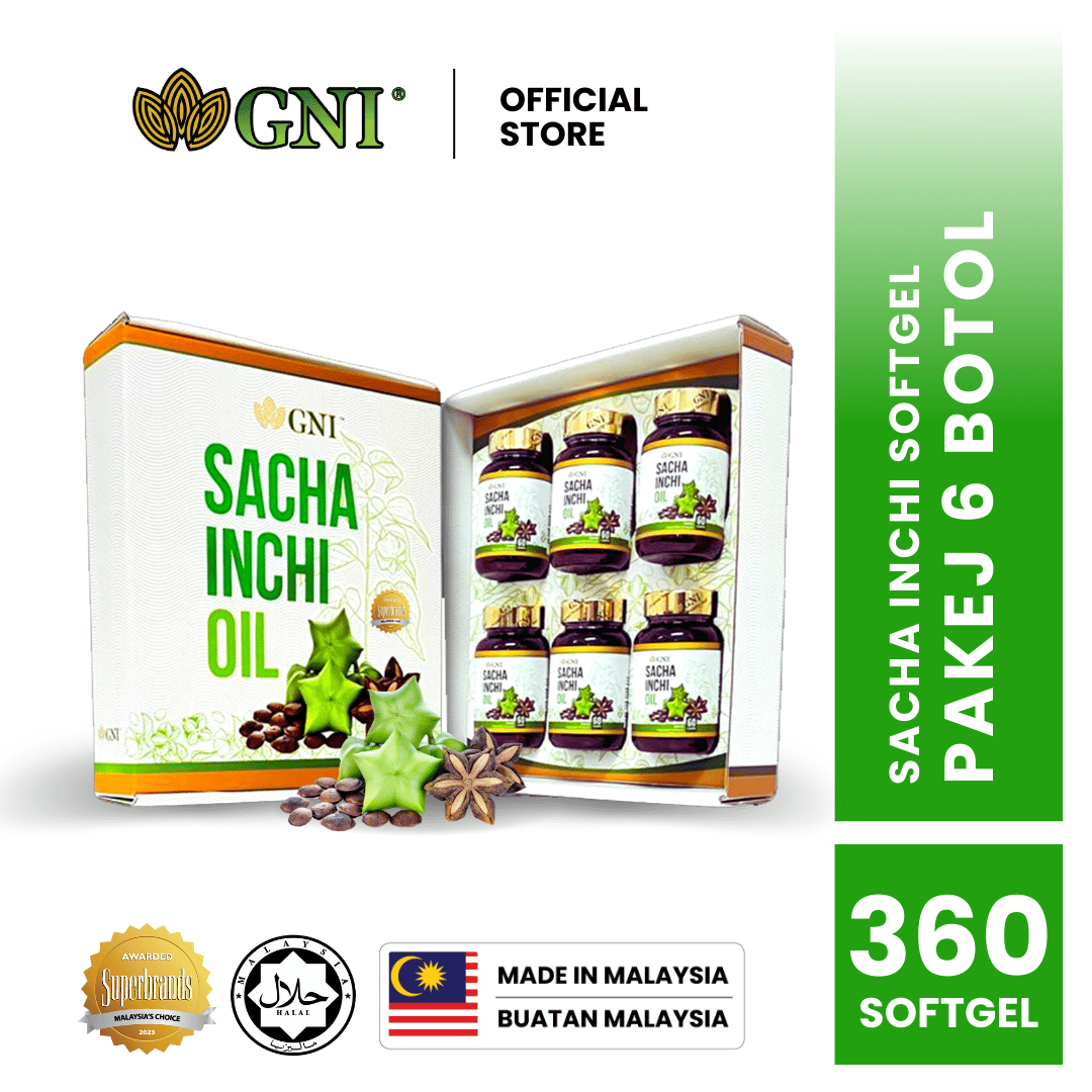 HQ Minyak Sacha Inchi Ustaz Hanafi Original GNI (Softgel) - Image 2