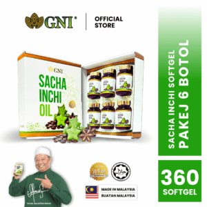 HQ Minyak Sacha Inchi Ustaz Hanafi Original GNI (Softgel)