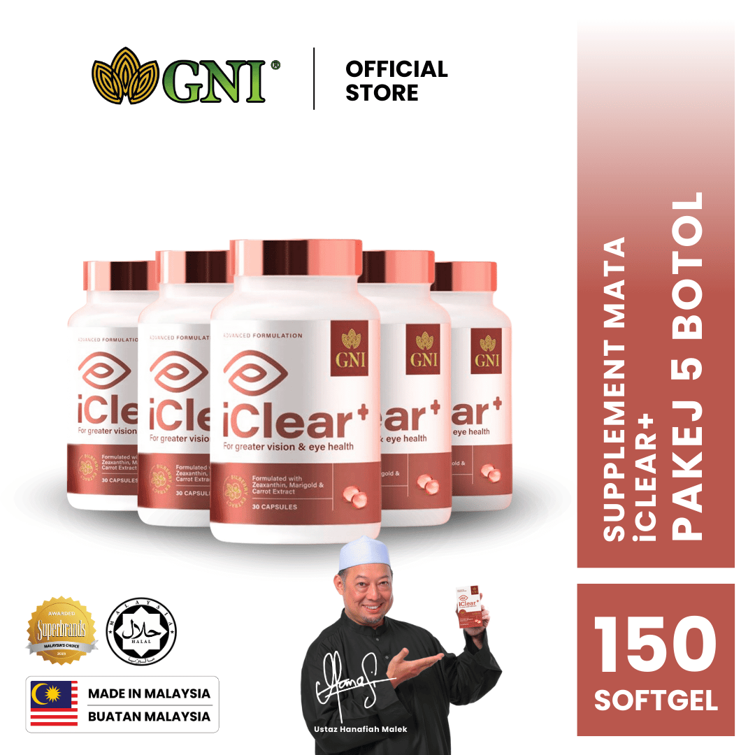 HQ GNI - iCLEAR+ (5 BOTOL)