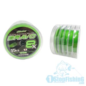 BRAID LINE, ASUKA BRAVO 8X PE LINE (FLUORESCENT GREEN)
