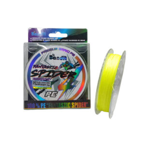 BRAIDED LINE, BANDIT FANTASTIC SPIDER X4 (150M) FLUO YELLOW