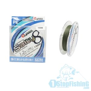 BRAIDED LINE, EUPRO SALTY 8 FISHING LINE (150M) GREEN