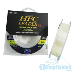BULLZEN HFC LEADER 100% FLUOROCARBON LINE (30Yds)