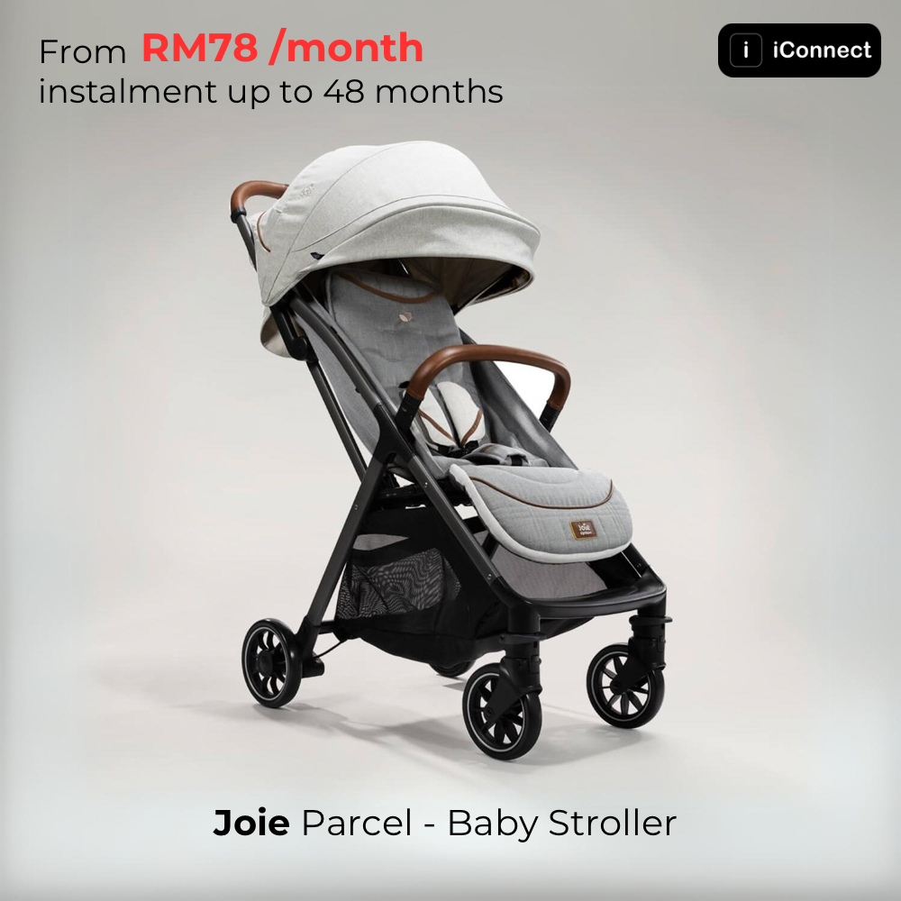 Joie Signature Baby Stroller – Parcel (3in1 Compact Pram)