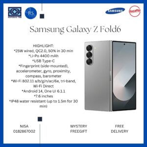 [RS] Samsung Galaxy Z Fold 6 5G (12+256gb) | (12+512gb)