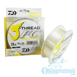 DAIWA J-THREAD FC LEADER 100% FLUOROCARBON LINE ( 55Yds/50M )