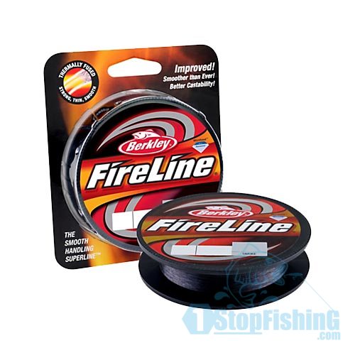 BERKLEY FIRELINE FUSED ORIGINAL 125YD SMOKE