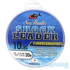 LINE,G-TECH SEA HUNTER SHOCK LEADER 100% FLUOROCARBON LINE 30M