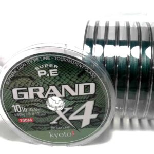 LINE,KYOTO GRAND SUPER PE X4 BRAID LINE (100M)