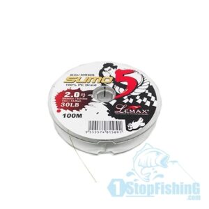 BRAIDED, LEMAX SUMO-5 100M 100% PE BRAID