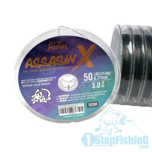 LINE,KIRIN ASSASIN-X SSB 8X 100M (DARK GREEN)