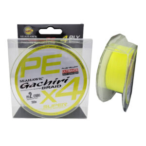 BRAID LINE, SEAHAWK GACHIRI 4X FLUO YELLOW (300M)