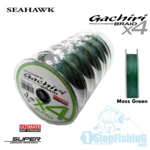 SEAHAWK GACHIRI 4X BRAID LINE (MOSS GREEN) 100M