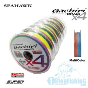 SEAHAWK GACHIRI 4X BRAID LINE (MULTICOLOR) 100M