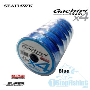 BRAID LINE, SEAHAWK GACHIRI 4X LINE (BLUE) 100M