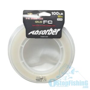 LEADER,YGK ABSORBER GALIS FLUOROCARBON 100% (50M)