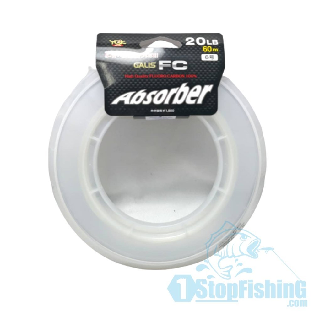 LEADER, YGK ABSORBER GALIS FLUOROCARBON 100% (60M)