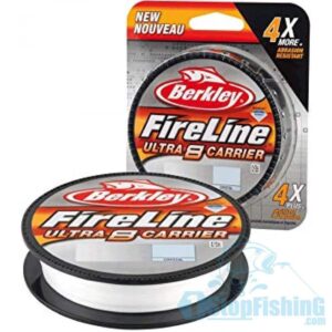 LINE,BERKLEY FIRELINE ULTRA 8 CARRIER BRAIDED CRYSTAL 125YDS