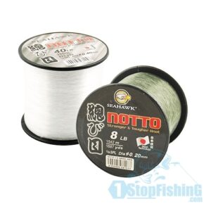 MONOFILAMENT LINES, SEAHAWK NOTTO 1/8 SPL