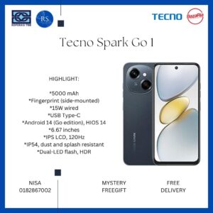 [RS] Tecno Spark Go1 (3+128gb)