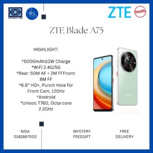 [RS] ZTE Blade A75 5G (4+128gb)