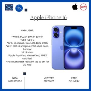 [RS] Apple Iphone 16 128gb