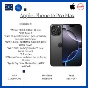 [RS] Apple iPhone 16 Pro Max 256gb | 512gb