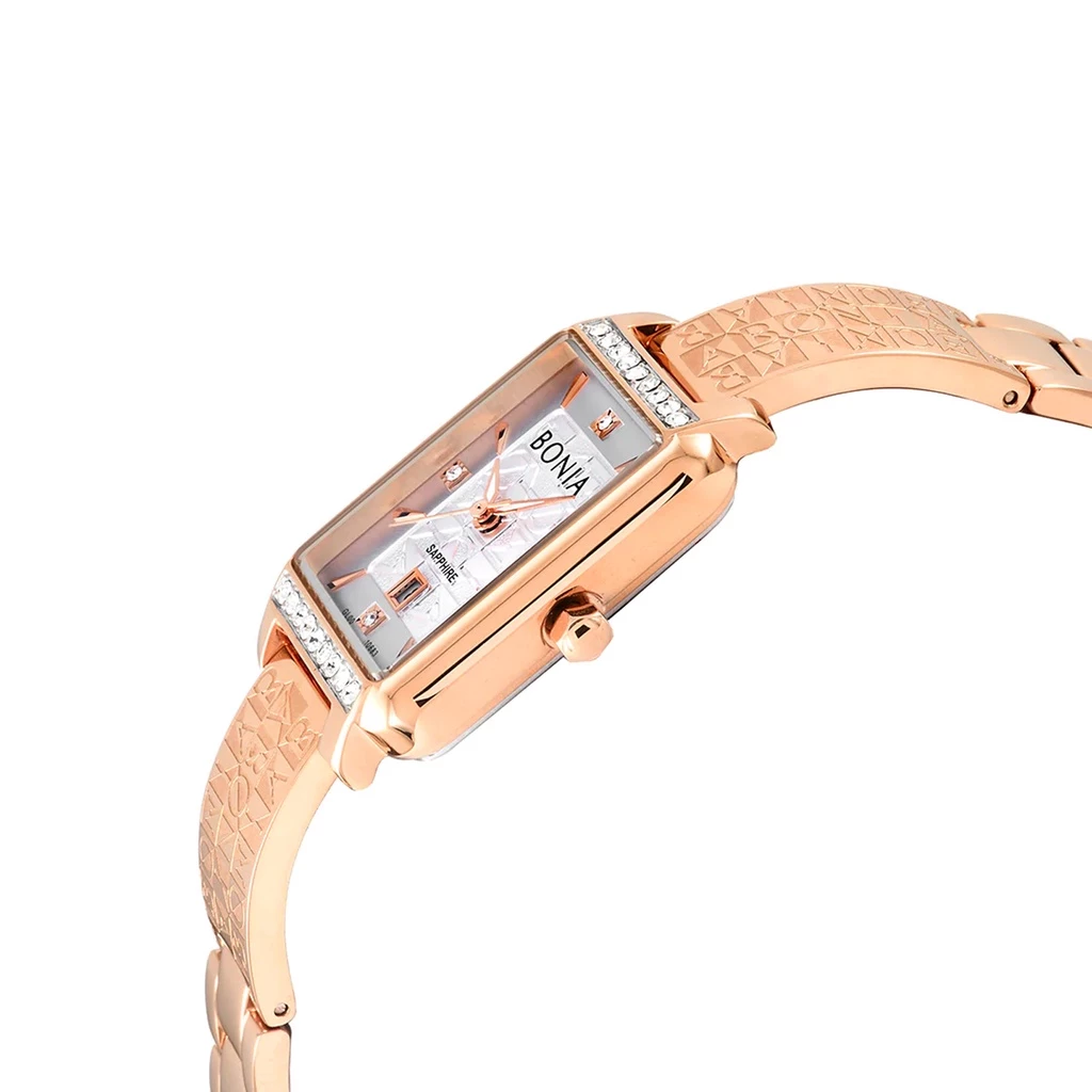 Bonia BNB10683-25123 Women Elegant Watch Silver 32mm 3ATM - Image 2