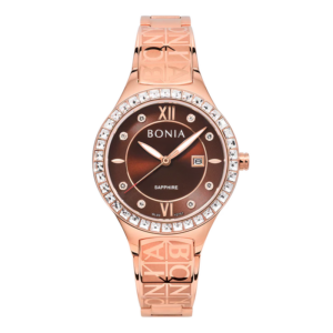 Bonia BNB10757-2547S Women Elegant Watch Rose Gold 32mm 3ATM