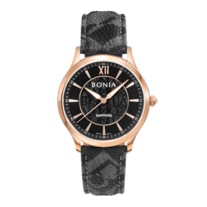 Bonia BNB10771-1633 Men Casual Watch Black 40mm 3ATM