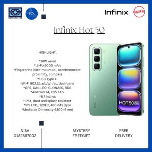[RS] Infinix Hot 50 5G/x6720B (8+256gb)