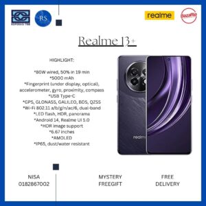 [RS] Realme 13+ 5G (12+256gb) | (12+512gb)