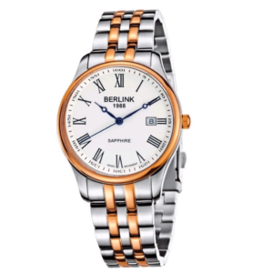 Berlink Swiss Roman Numerals Sapphire Water Resist Men Watch 1007-G03