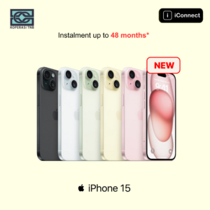 iPhone 15 - (128GB / 256GB / 512GB)