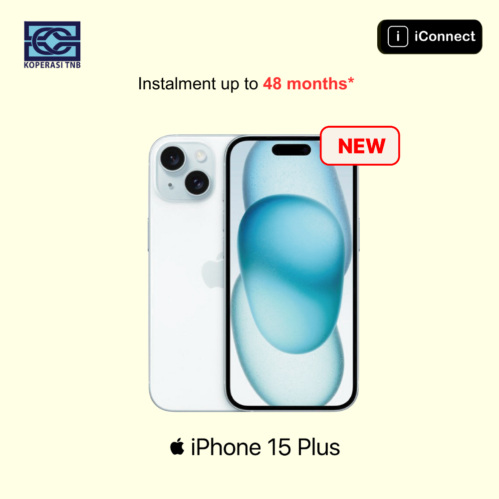 iPhone 15 Plus - (128 GB / 256GB / 512GB)
