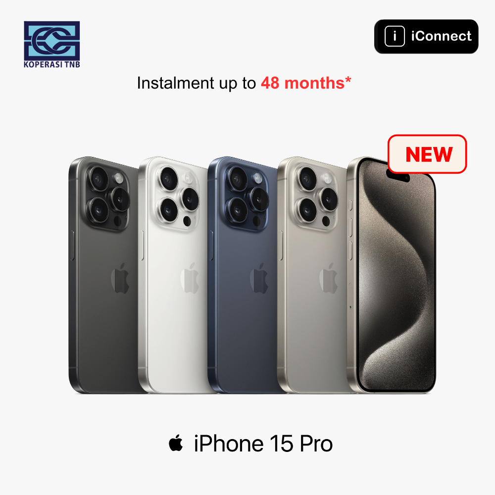 iPhone 15 Pro - (128GB / 256GB / 512GB / 1TB)