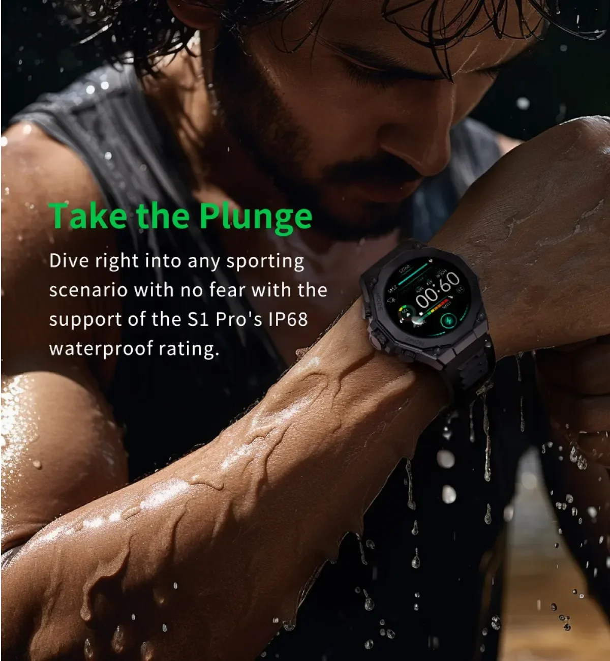 Black Shark Smartwatch S1 Pro - 1 YEAR WARRANTY - Image 4