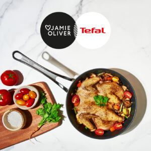 Tefal & Jamie Oliver Cook’s Classic Stainless Steel Frypan