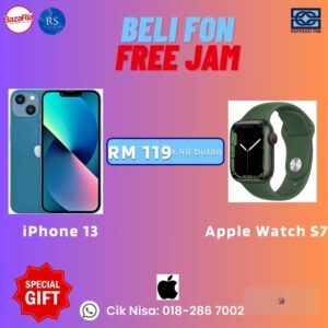 [RS] Apple iPhone 13 128gb & Apple Watch S7 GPS A/A2474 (45mm)