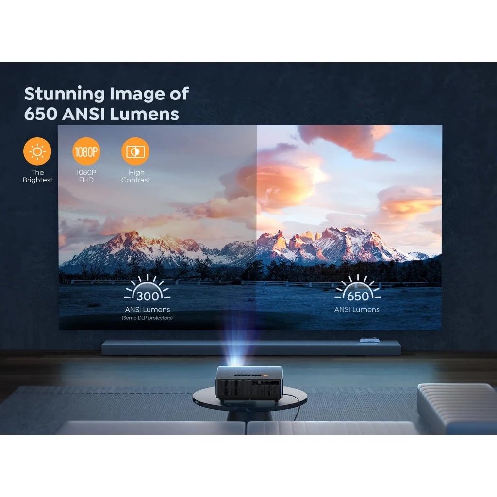 Yaber K1 Smart Entertainment Projector - 1 YEAR WARRANTY - Image 8