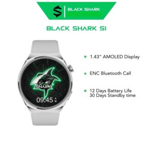 Black Shark Smartwatch S1 - YEAR WARRANTY