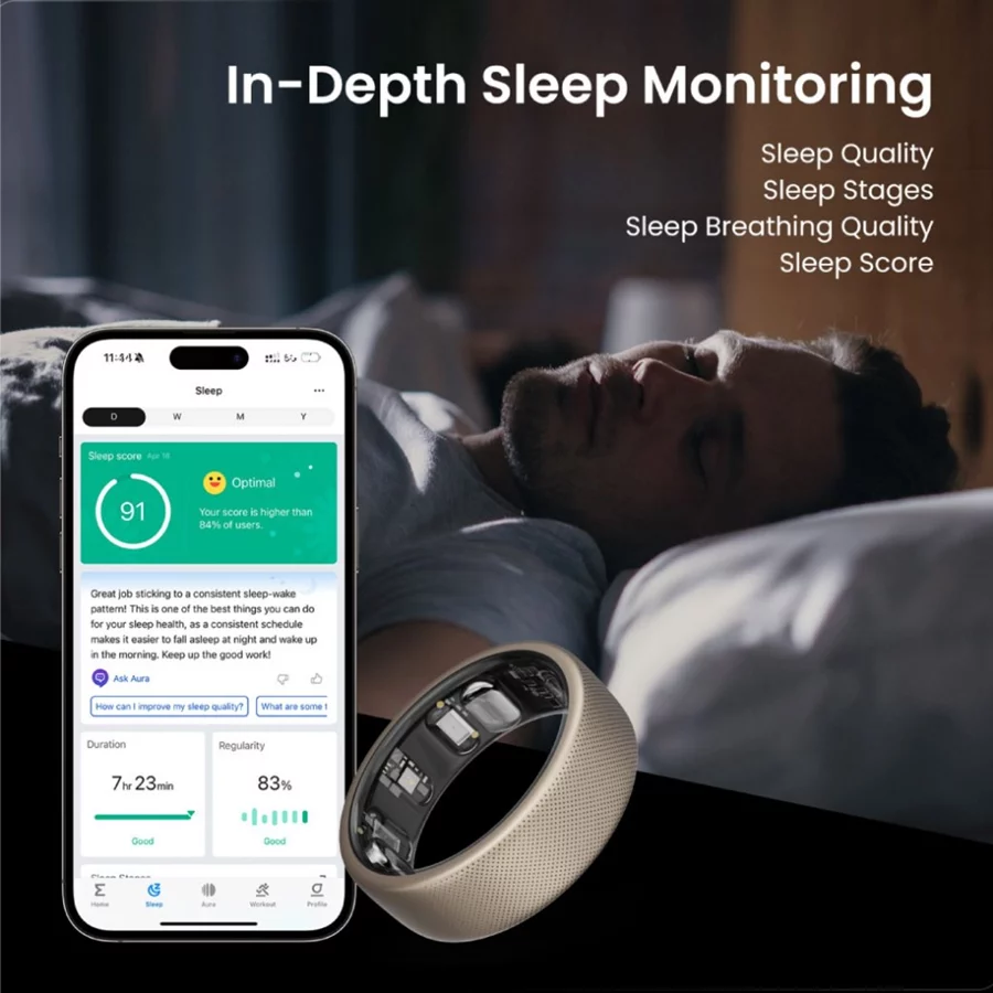 Amazfit Helio Ring Wearable Fitness Tracker, Sleep Heart - 1 YEARS WARRANTY - Image 6