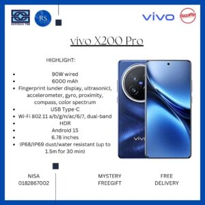 [RS] vivo X200 Pro (16+512gb)