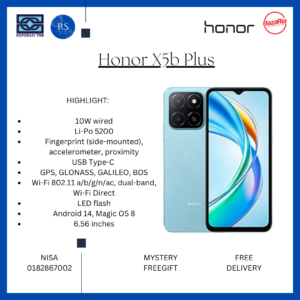 [RS] Honor X5b Plus (4+128gb)