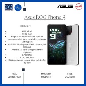 [RS] Asus Rog Phone 9 (12+256gb)